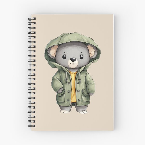 Item preview, Koala Dressed in Raincoat designed and sold by Myra365Art.