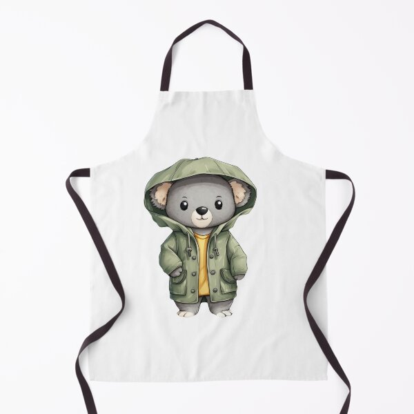 Item preview, Koala Dressed in Raincoat designed and sold by Myra365Art.