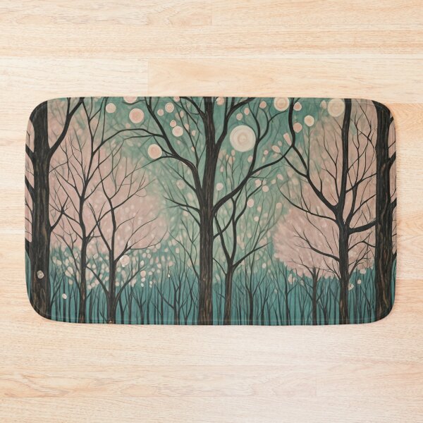Item preview, Enchanted Glow: Floating Lights in the Night Woods designed and sold by Lizetteh.