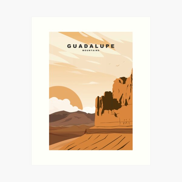 Item preview, Guadalupe Mountains National Park designed and sold by JamieHarknett.