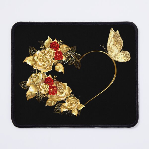 Item preview, Blooming Gold Heart designed and sold by CharismaticMindArt.