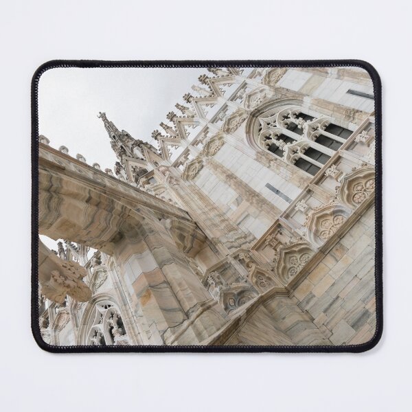 Item preview, Breathtaking Pink Marble Facade of Milans Cathedral Duomo di Milano Up Close designed and sold by Georgia Mizuleva.