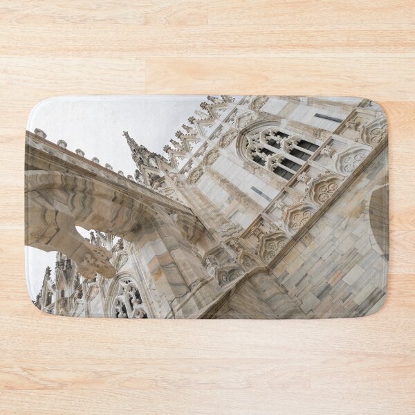 Item preview, Breathtaking Pink Marble Facade of Milans Cathedral Duomo di Milano Up Close designed and sold by Georgia Mizuleva.