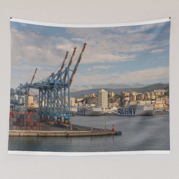 Item preview, The Port of Genoa  designed and sold by hawkie.