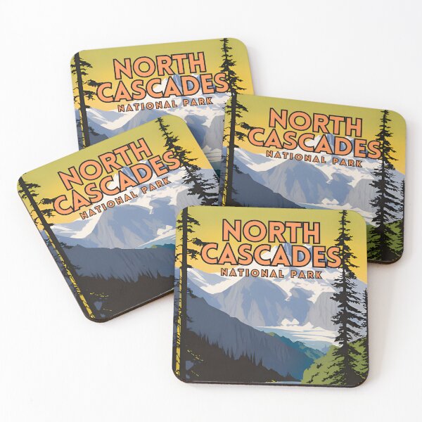 Item preview, North Cascades National Park Travel designed and sold by ZionPosteria.