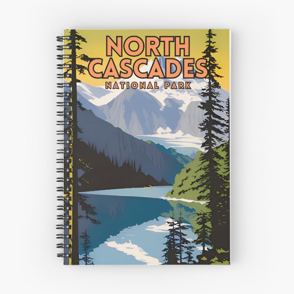 Item preview, North Cascades National Park Travel designed and sold by ZionPosteria.