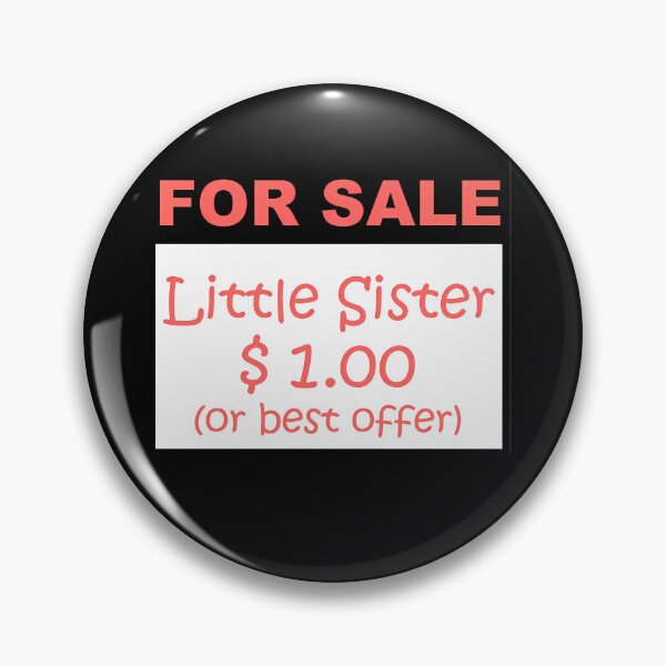 Item preview, Little sister for sale designed and sold by wesdesignshop.