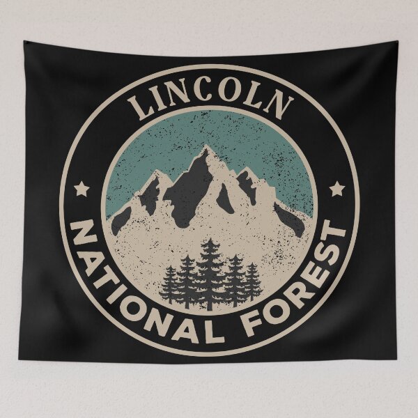 Item preview, Lincoln National Forest designed and sold by graphic-map.