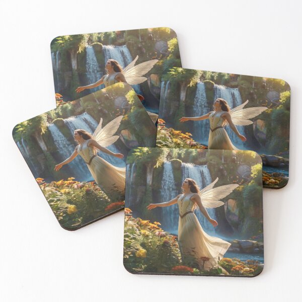 Item preview, Waterfall Haven of the Enchanted Angel designed and sold by BlareBlare.