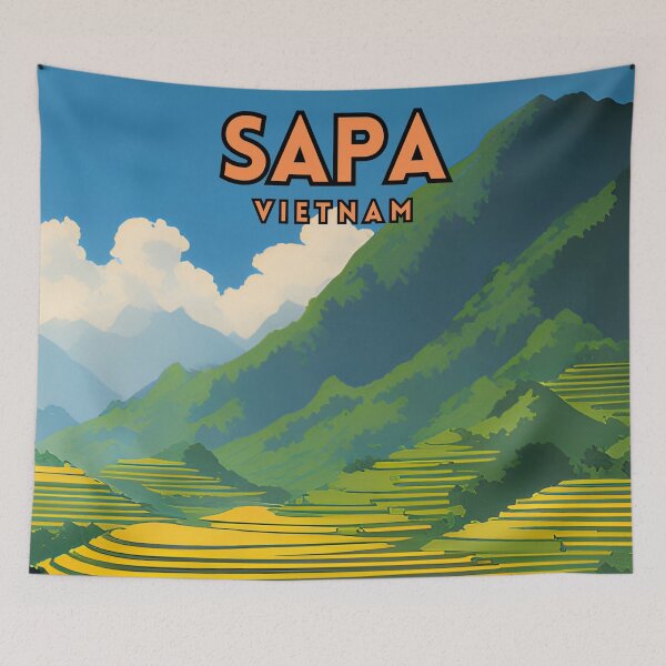 Item preview, Sapa Travel designed and sold by ZionPosteria.