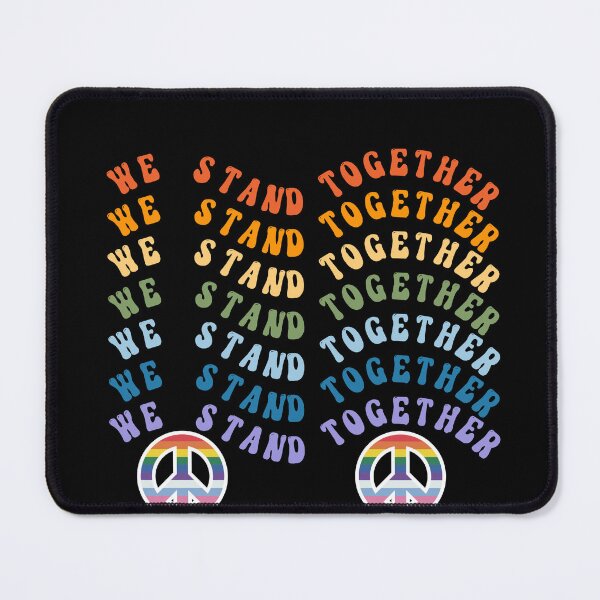 Item preview, Gay we stand together car lgbtq bus rainbow hippie trans gay rights designed and sold by emcazalet.
