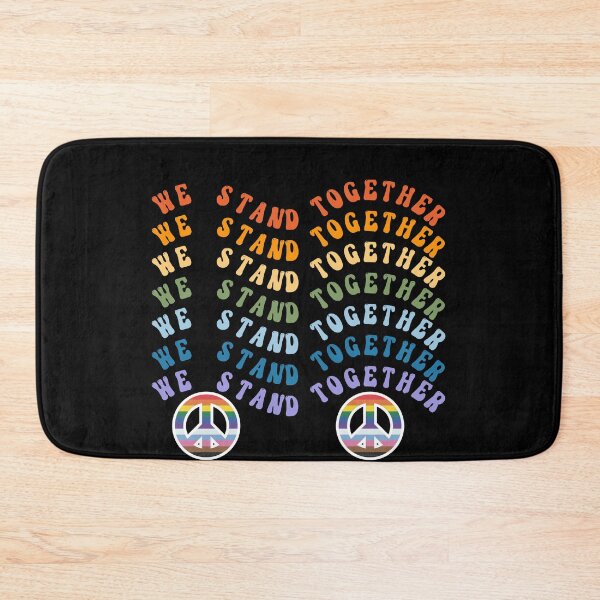Item preview, Gay we stand together car lgbtq bus rainbow hippie trans gay rights designed and sold by emcazalet.