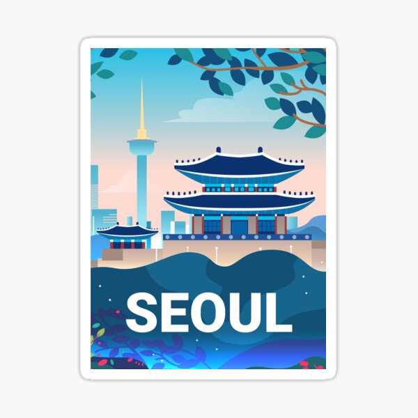 Artikel-Vorschau von Seoul, Südkorea, designt und verkauft von skalihm.