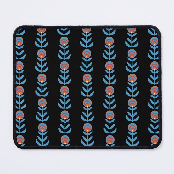 Item preview, Mid mod flower, blue designed and sold by ZjalDesign.