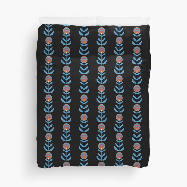 Item preview, Mid mod flower, blue designed and sold by ZjalDesign.