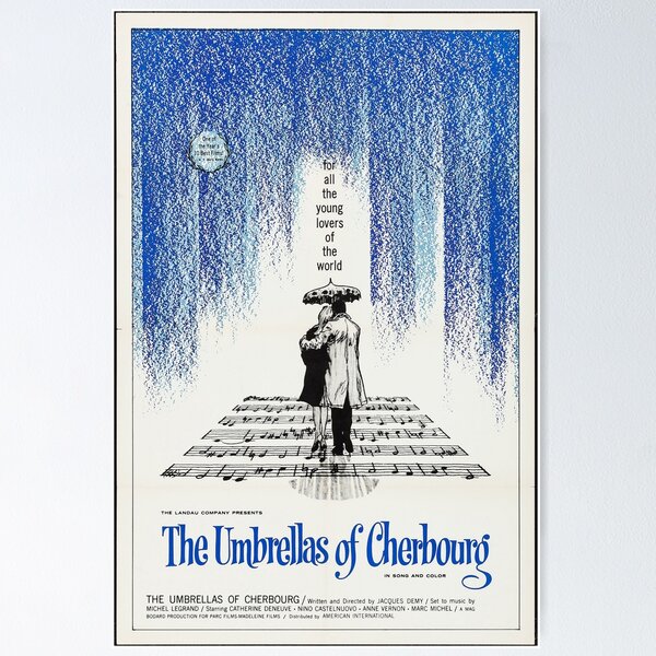 Item preview, The Umbrellas of Cherbourg (1964) designed and sold by Candie-Shop.