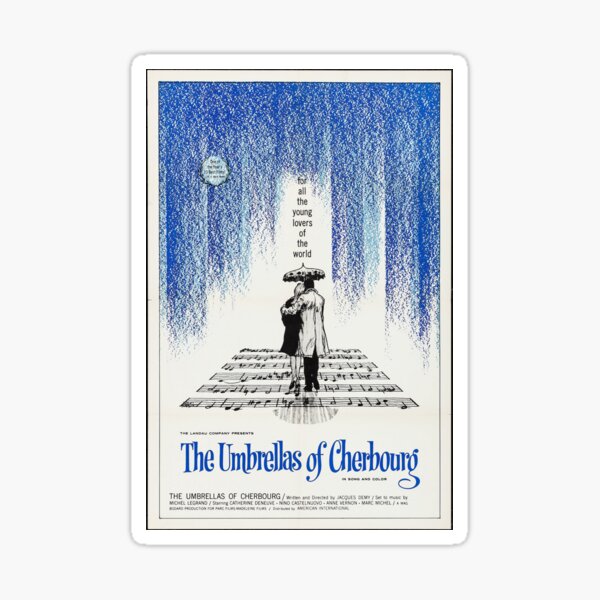 Item preview, The Umbrellas of Cherbourg (1964) designed and sold by Candie-Shop.