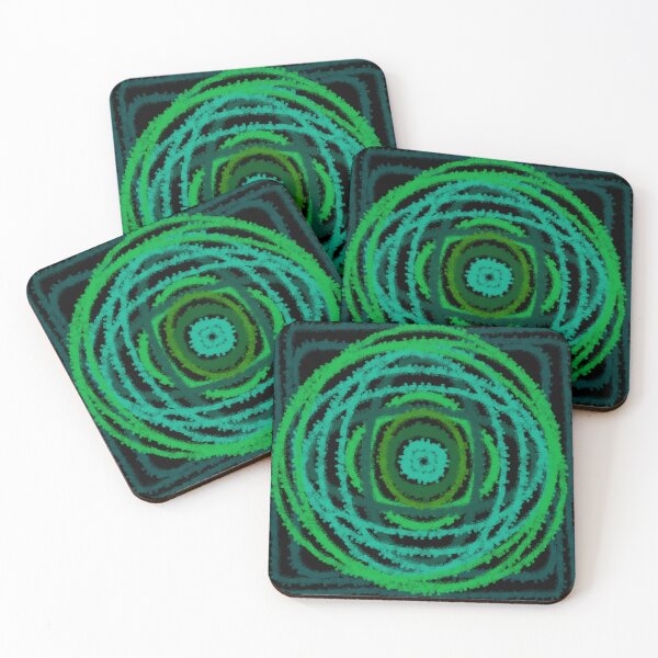 Item preview, Green circles  designed and sold by Stefrait-7.
