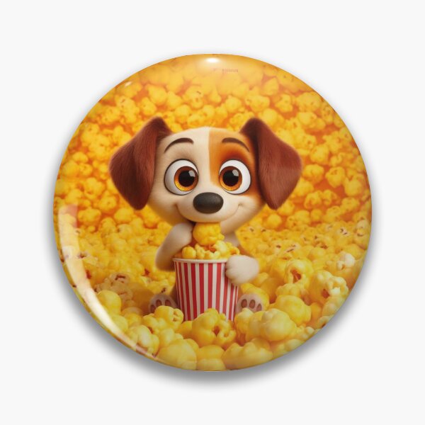 Item preview, Popcorn Aidi Pup Party designed and sold by Sillytoe.