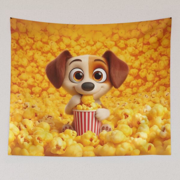 Item preview, Popcorn Aidi Pup Party designed and sold by Sillytoe.