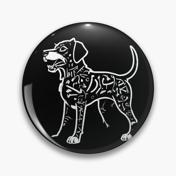 Item preview, Faithful Dog with Minimalist Hieroglyphics designed and sold by DevemDavam.