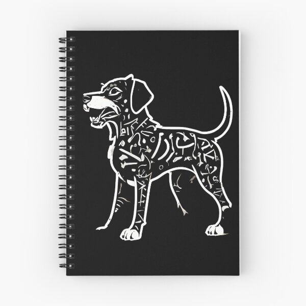 Item preview, Faithful Dog with Minimalist Hieroglyphics designed and sold by DevemDavam.