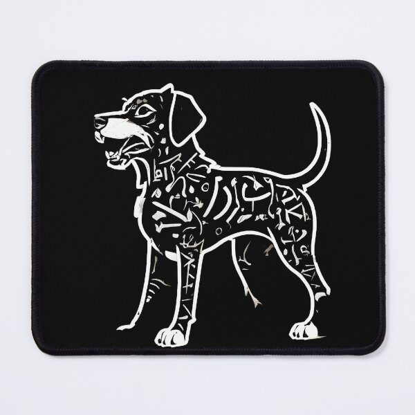 Item preview, Faithful Dog with Minimalist Hieroglyphics designed and sold by DevemDavam.