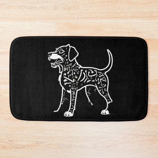Item preview, Faithful Dog with Minimalist Hieroglyphics designed and sold by DevemDavam.