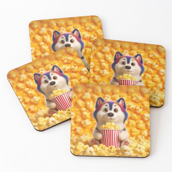 Artikelvorschau, Popcorn Ainu Husky Freude entworfen und verkauft von Sillytoe.