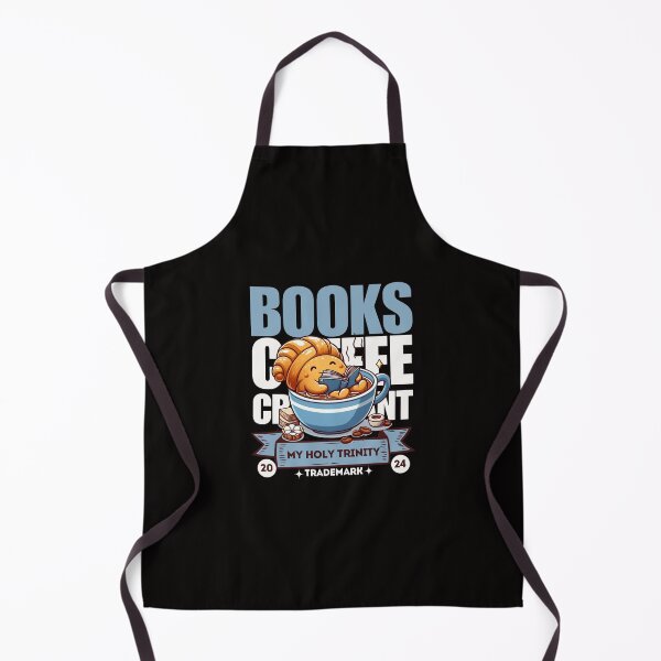 Item preview, Books, coffee, croissant designed and sold by Peerless-Prime.