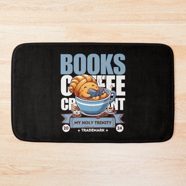 Item preview, Books, coffee, croissant designed and sold by Peerless-Prime.