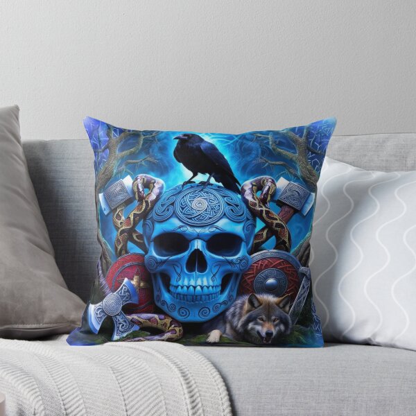 Item preview, diseños de calaveras vikingas designed and sold by 7Frank7.