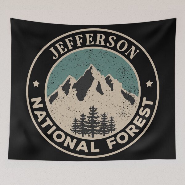 Item preview, Jefferson National Forest designed and sold by graphic-map.