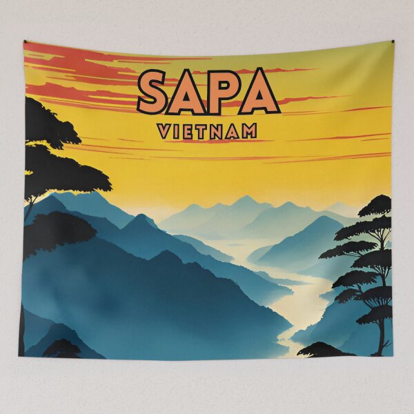 Item preview, Sapa Vietnam Travel designed and sold by ZionPosteria.