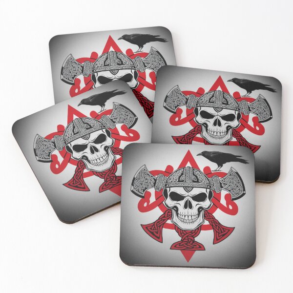 Item preview, viking skull designs designed and sold by 7Frank7.