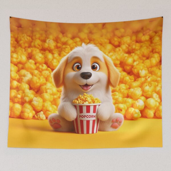 Item preview, Popcorn Akbash Puppy Joy designed and sold by Sillytoe.
