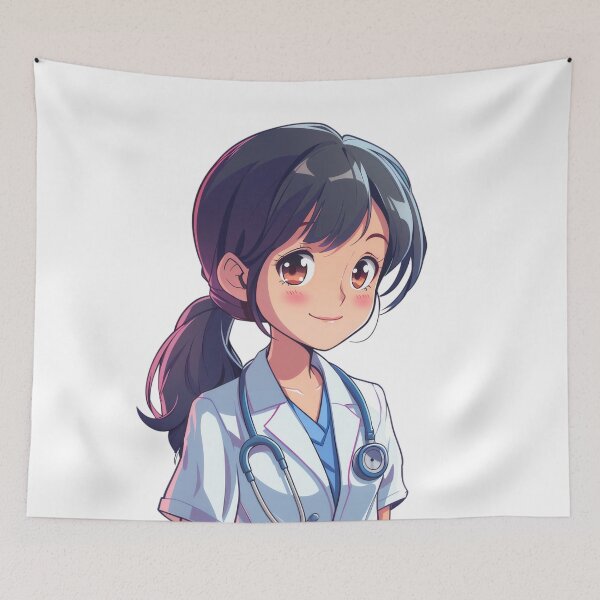 Item preview, Anime Compassionate Doctor designed and sold by palmyst.
