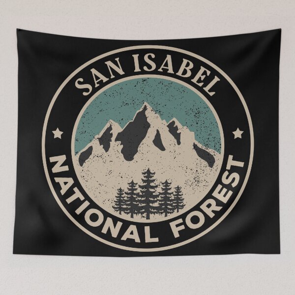 Item preview, San Isabel National Forest designed and sold by graphic-map.