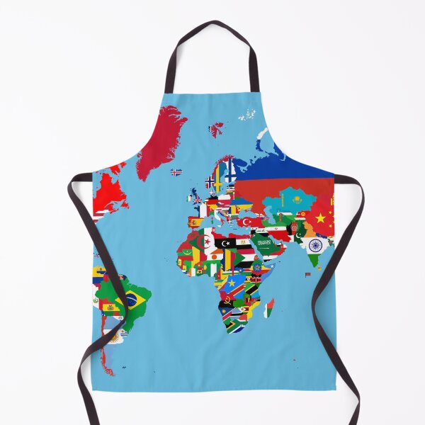 Item preview, World Flag Map designed and sold by Candie-Shop.