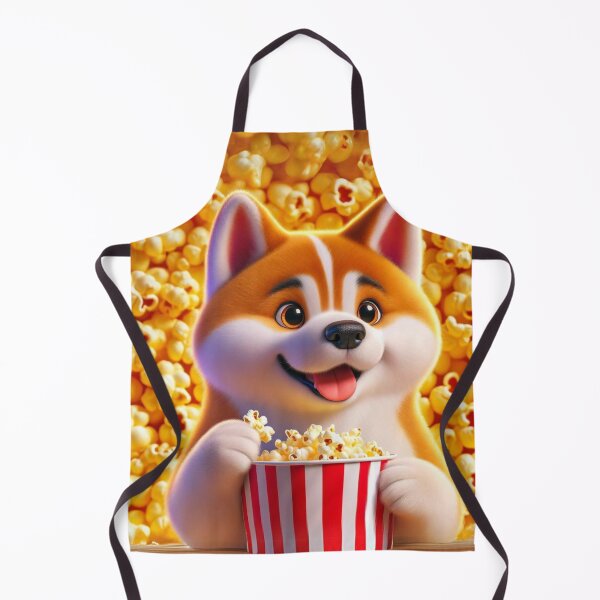 Item preview, Popcorn Akita Pooch Delight designed and sold by Sillytoe.