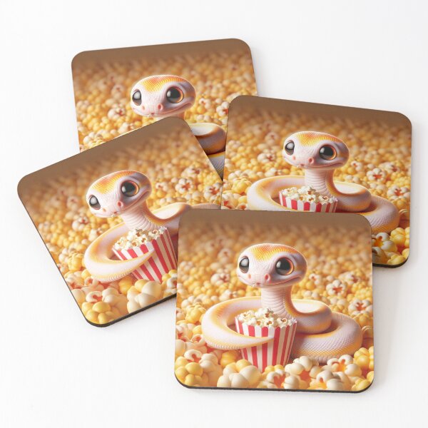 Item preview, Popcorn Albino (Amelanistic) Corn Snake Delight designed and sold by Sillytoe.