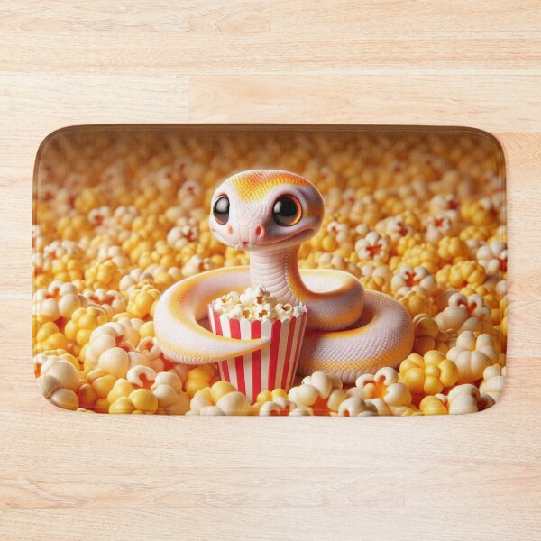 Item preview, Popcorn Albino (Amelanistic) Corn Snake Delight designed and sold by Sillytoe.