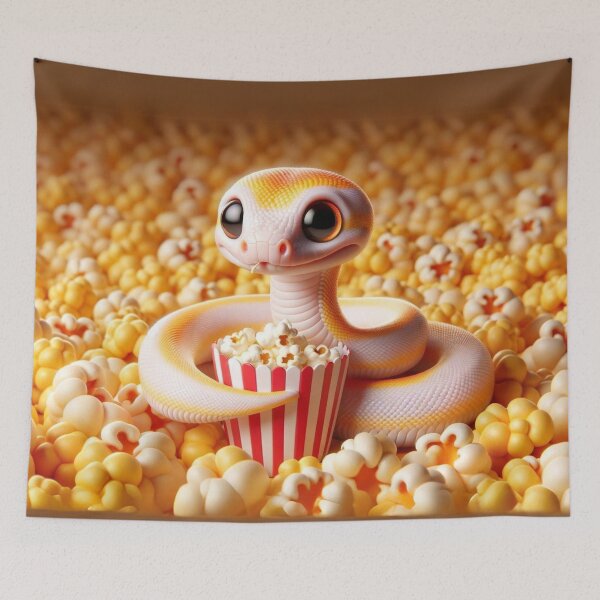 Item preview, Popcorn Albino (Amelanistic) Corn Snake Delight designed and sold by Sillytoe.