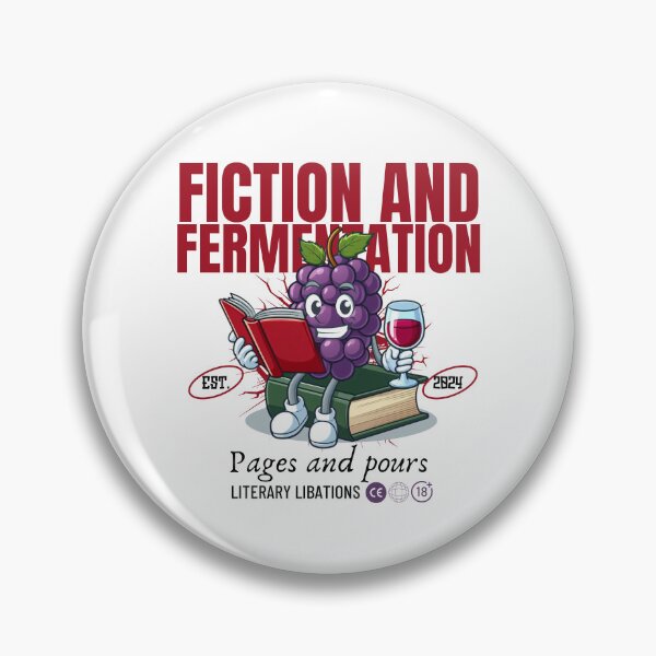 Item preview, Books and wine : Fiction and fermentation  designed and sold by Peerless-Prime.