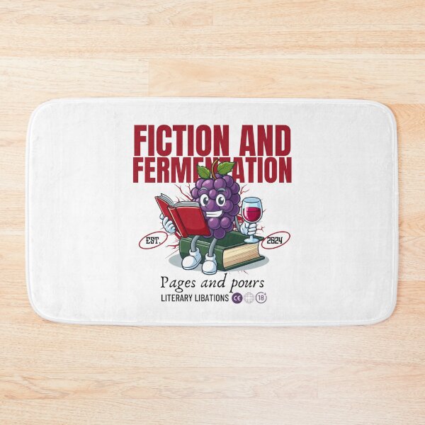 Item preview, Books and wine : Fiction and fermentation  designed and sold by Peerless-Prime.