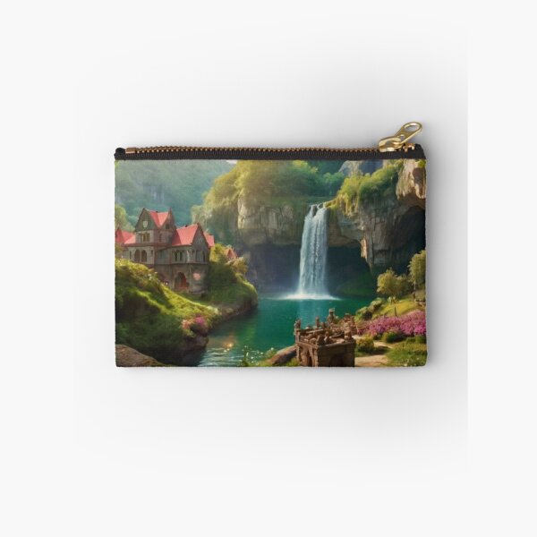 Item preview, Mystical Forest Cave of Sunlit Falls designed and sold by BlareBlare.