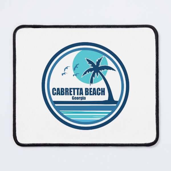 Item preview, Cabretta Beach Sapelo Island Georgia Palm Tree Birds designed and sold by Esskay Designs.