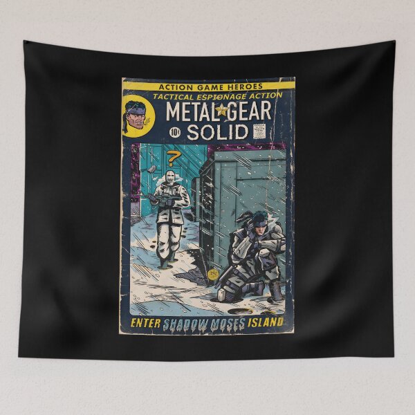 Item preview, 193 Metal Gear Solid - 'Enter Shadow Moses' Comic Book	 designed and sold by VitorSousaDias.