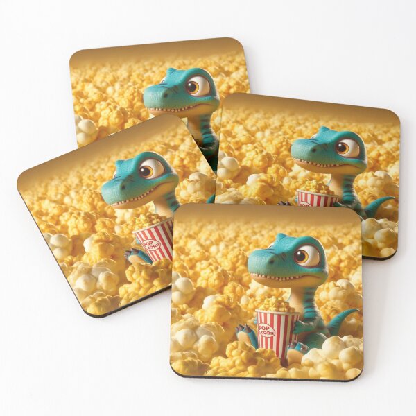 Item preview, Popcorn Allosaurus Dino Time  designed and sold by Sillytoe.