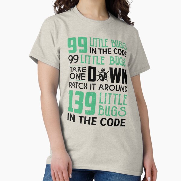 Artikel-Vorschau von 99 kleine Fehler im Code, designt und verkauft von The1Tee.